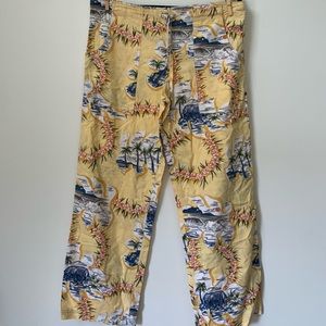 Comfy Hawaiian print pants
